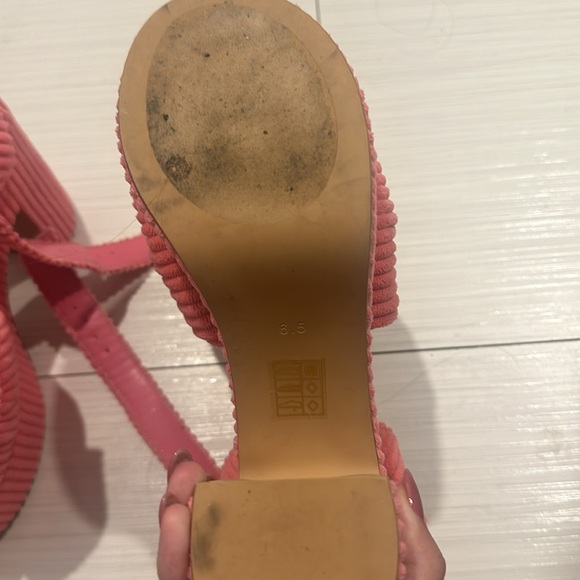 Jeffrey Campbell Pic-Nic terry cloth platforms - Picture 4 of 4